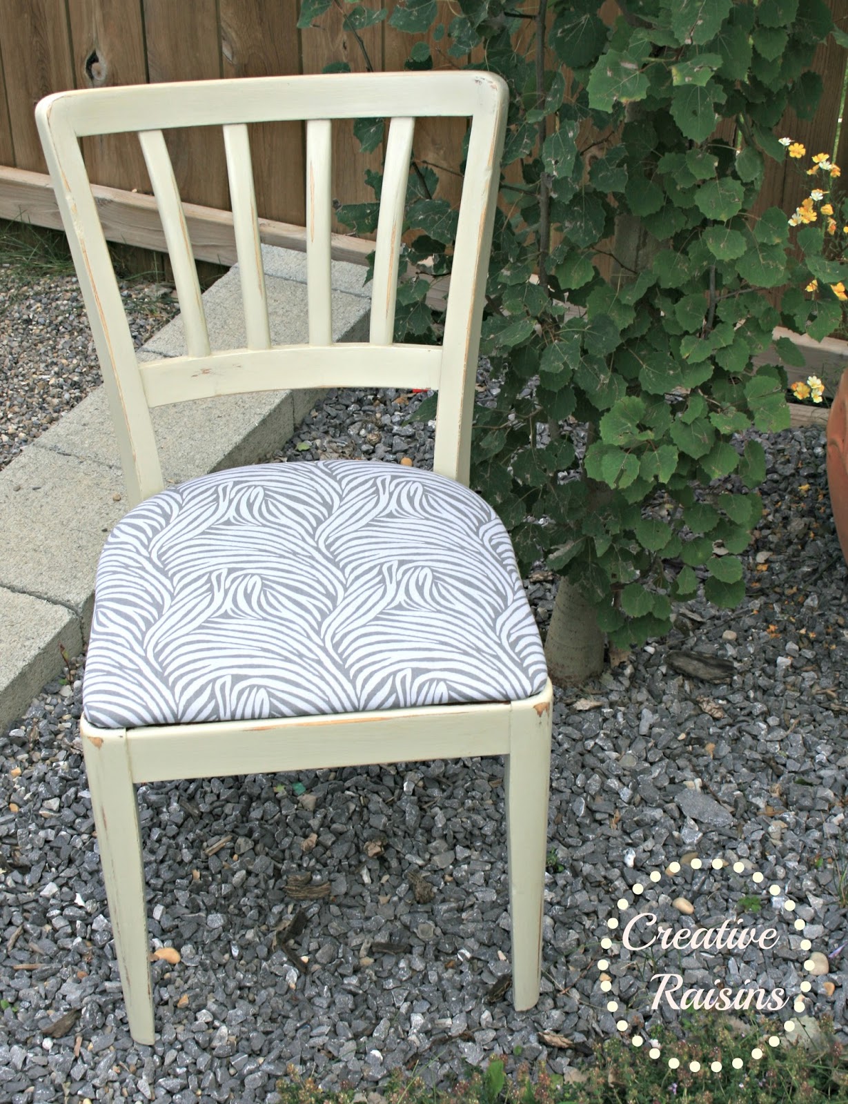 Creative Raisins Refinished Kitchen Chairs