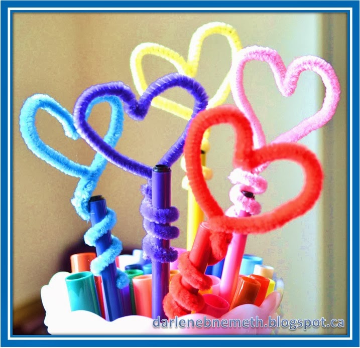 Let It Shine DIY Pipe Cleaner Pencil Toppers