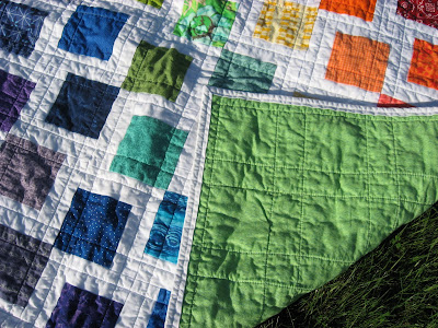 Rainbow Quilt ~ Version Two!