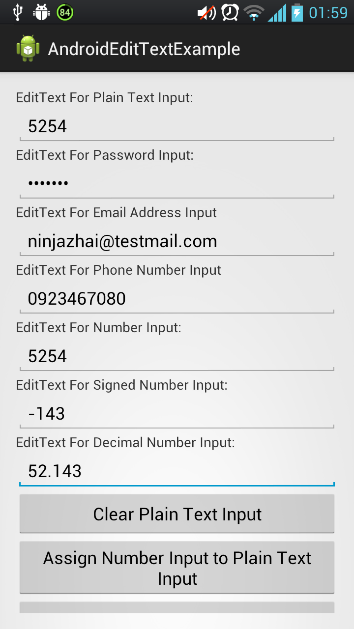 12+ EditText in Android Example Codes, Screenshots, More!