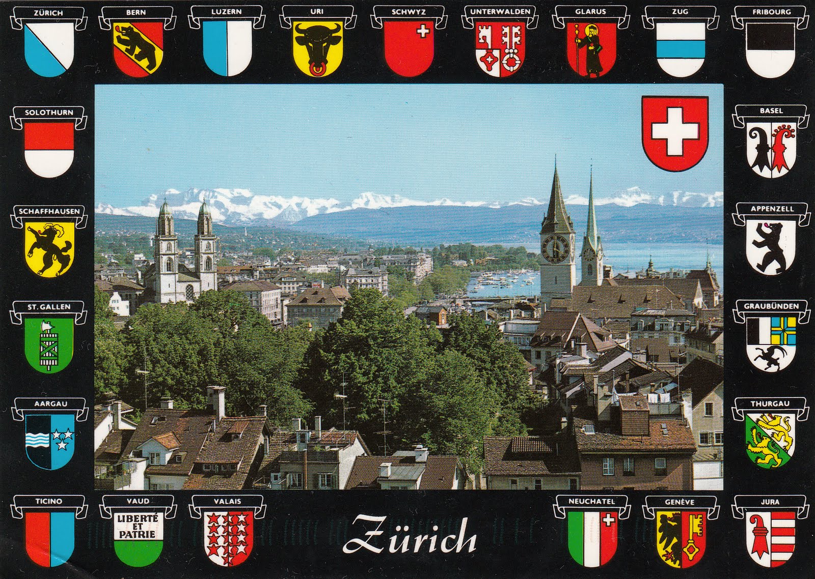 Postcards: My Window to the World!: Postcard from Switzerland