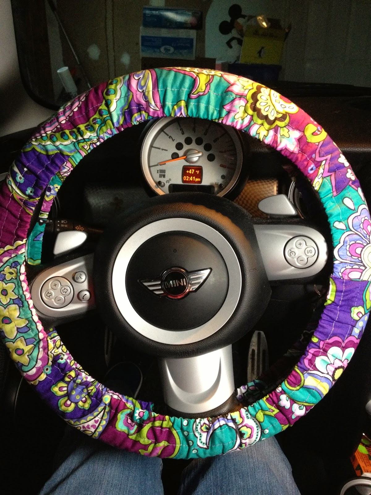 Susan's Quilt Creations Designer steering wheel cover Tutorial