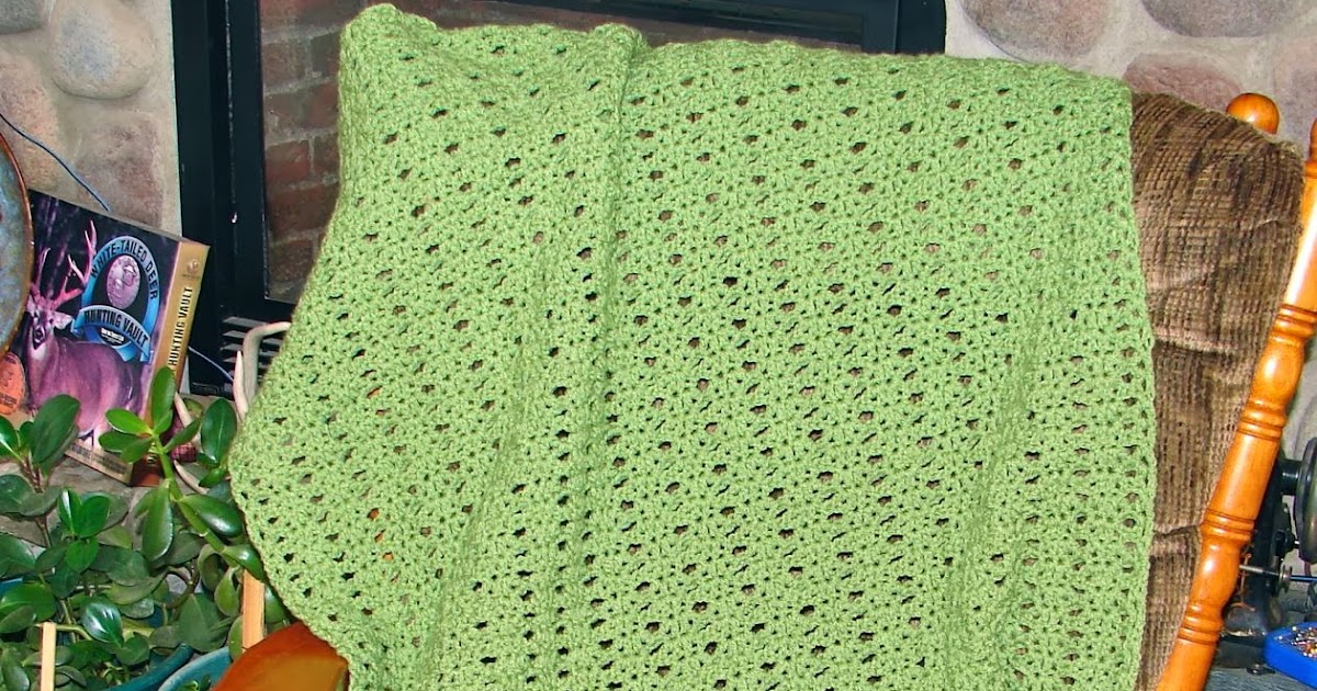 Amy's Passions Baby Sage afghan [Crochet pattern]