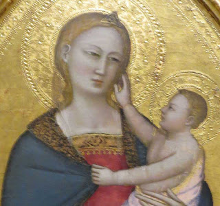 Close up of madonna and child