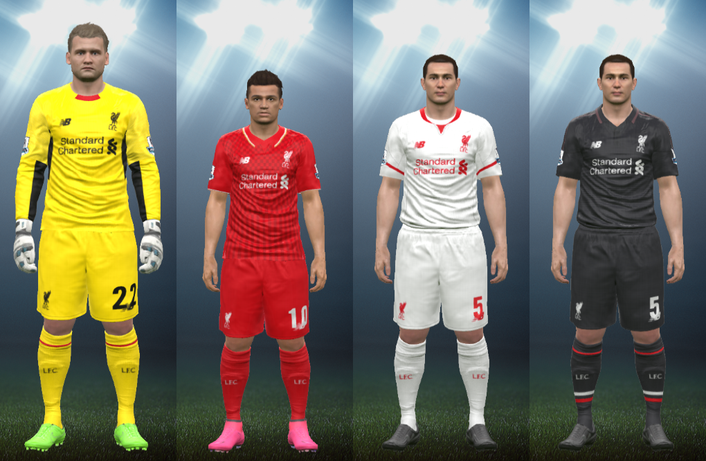 Wepes Sport: [REPOST] Uniforme Liverpool 2015/16 - Pes 2016 (PC/PS3)