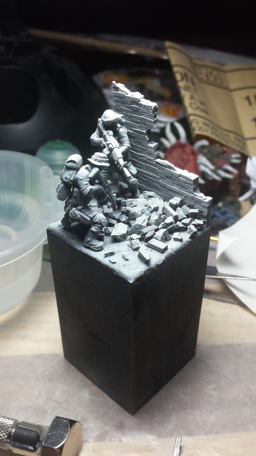 Brush Wizard Tutorial How to Paint Urban Camouflage