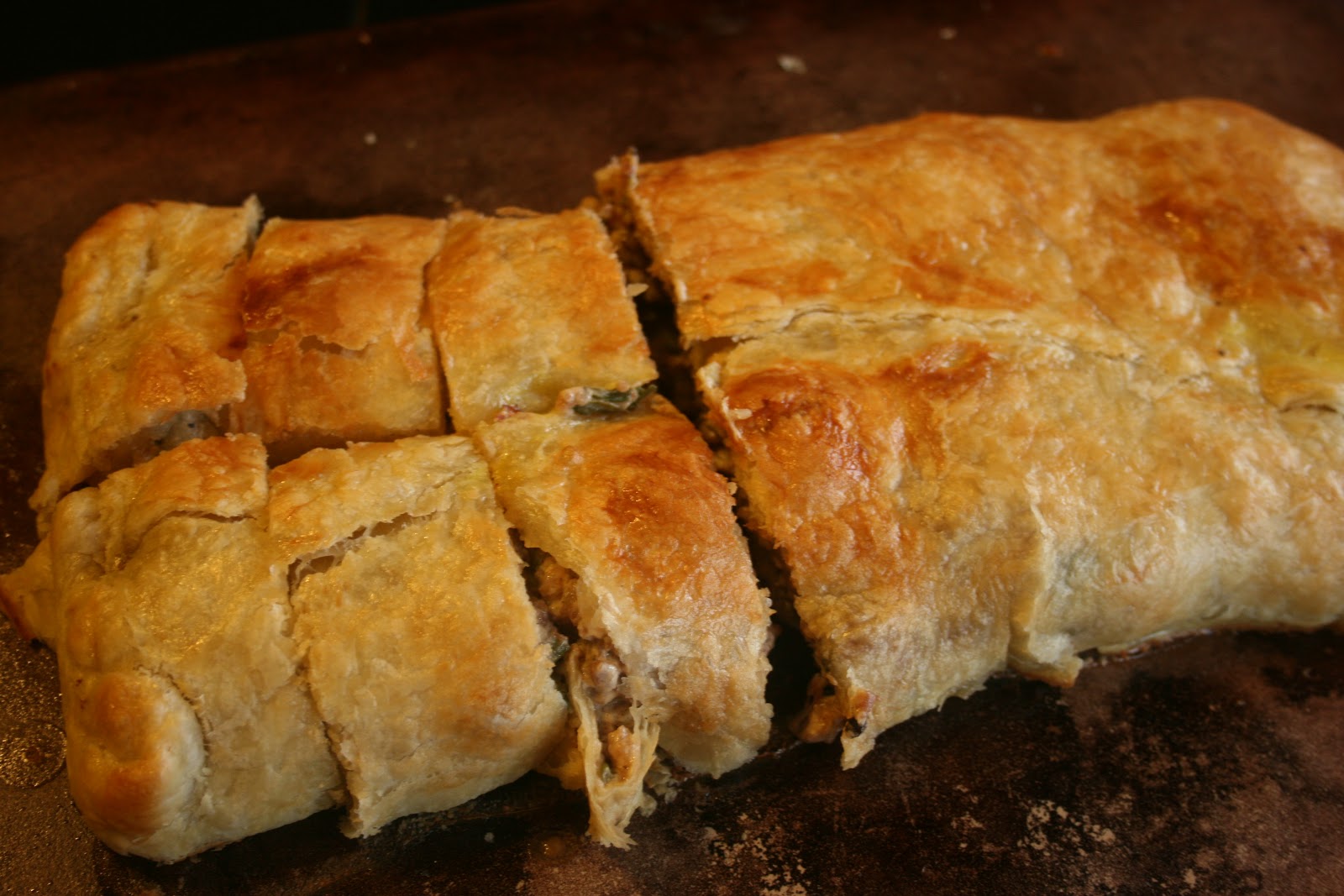 Kookin' With Kimberly Creamy Sausage Pastry