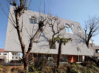 Japanese Pitched Roof House With Traditional Glazed Windows Japanese Pitched Roof House With Traditional Glazed Windows