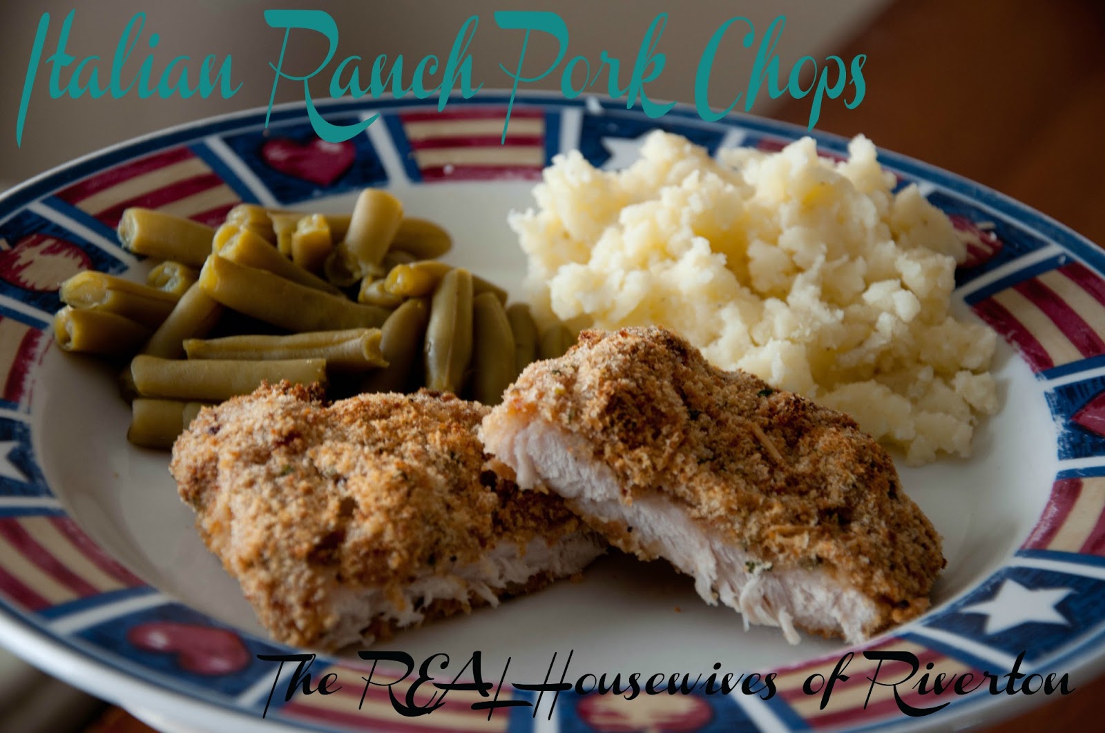 Italian Ranch Pork Chops Housewives of Riverton