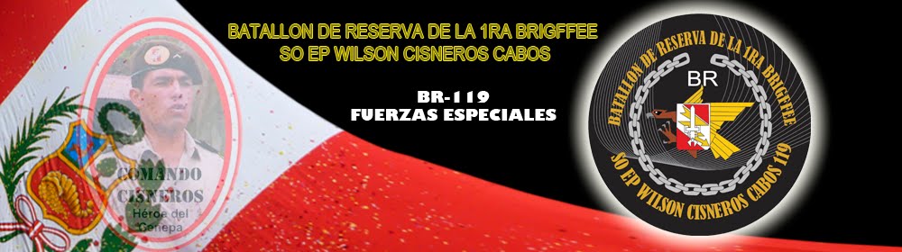 BATALLON DE RESERVA DE LA 1RA BRIGFFEE SO EP WILSON CISNEROS CABOS 119