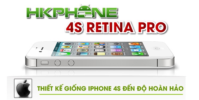 hkphone 4s retina pro thiết kế giống với iphone 4s đến độ hoàn hảo hkphone 4s retina pro thiết kế giống với iphone 4s đến độ hoàn hảo