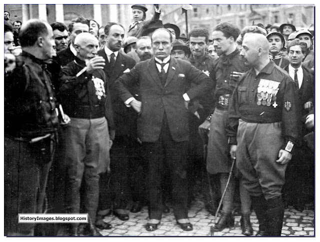 October 28 1922 March to Rome Mussolini seizes power in Italy