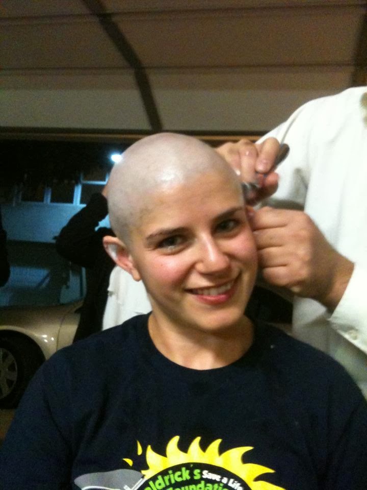 The Shapiros Take an Adventure St. Baldrick's My 3 year Anniversary!