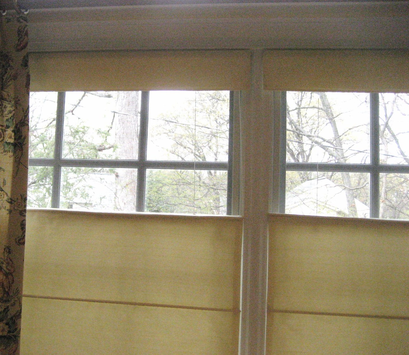 The Drapery Shop Custom Made Top Down Bottom Up Roman Shades