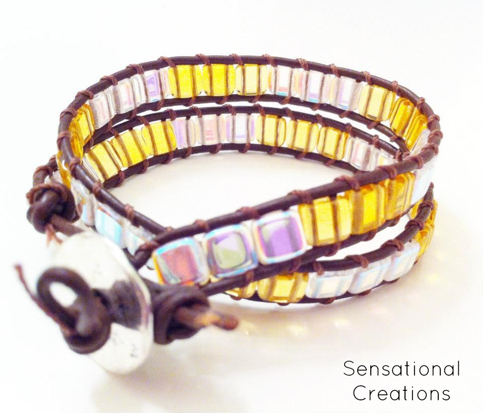 We Read! Photo Tutorial Double Bracelet