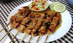 Resep Masakan sate daging sapi sambal kacang