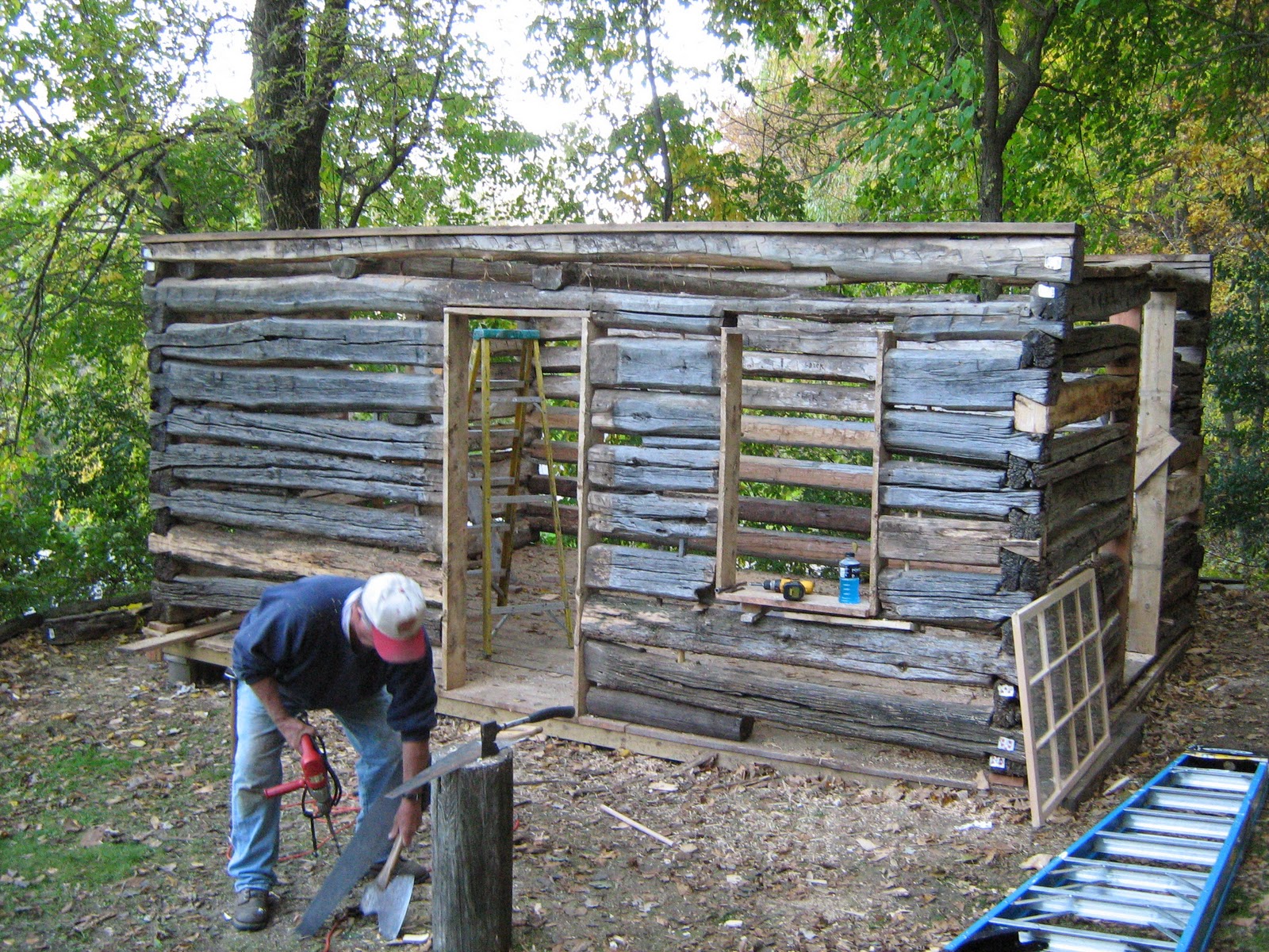 Bridges To The Future Cabin Re Construction Progress