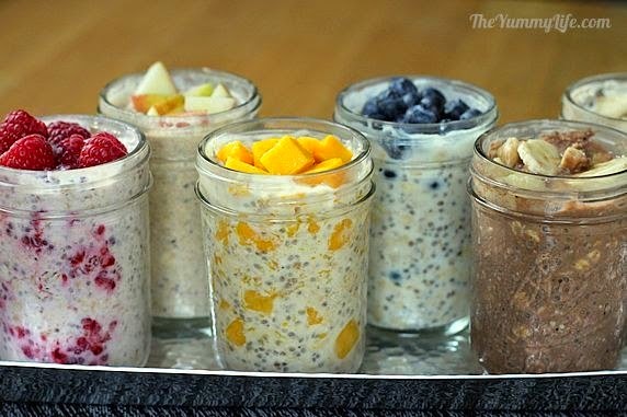 Resep Sarapan Overnight Oatmeal Overnight Oatmeal Recipe Video Resep Sarapan Sarapan Resep Makanan