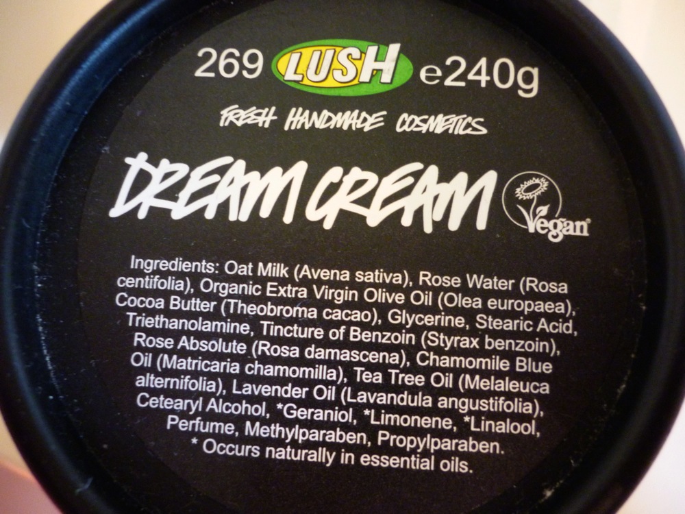 Review Lush's Dream Cream!