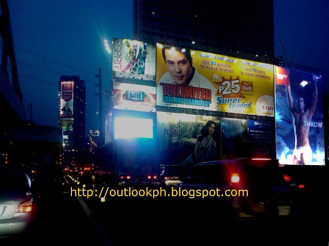 2011 Remembered As The Year Of Philippine Volcanoes' EDSA Billboard