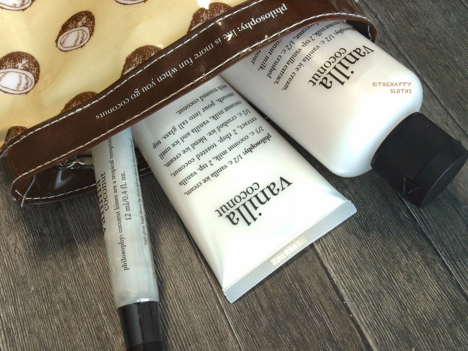 Philosophy Vanilla Coconut Limited Edition Gift Set Review The Happy