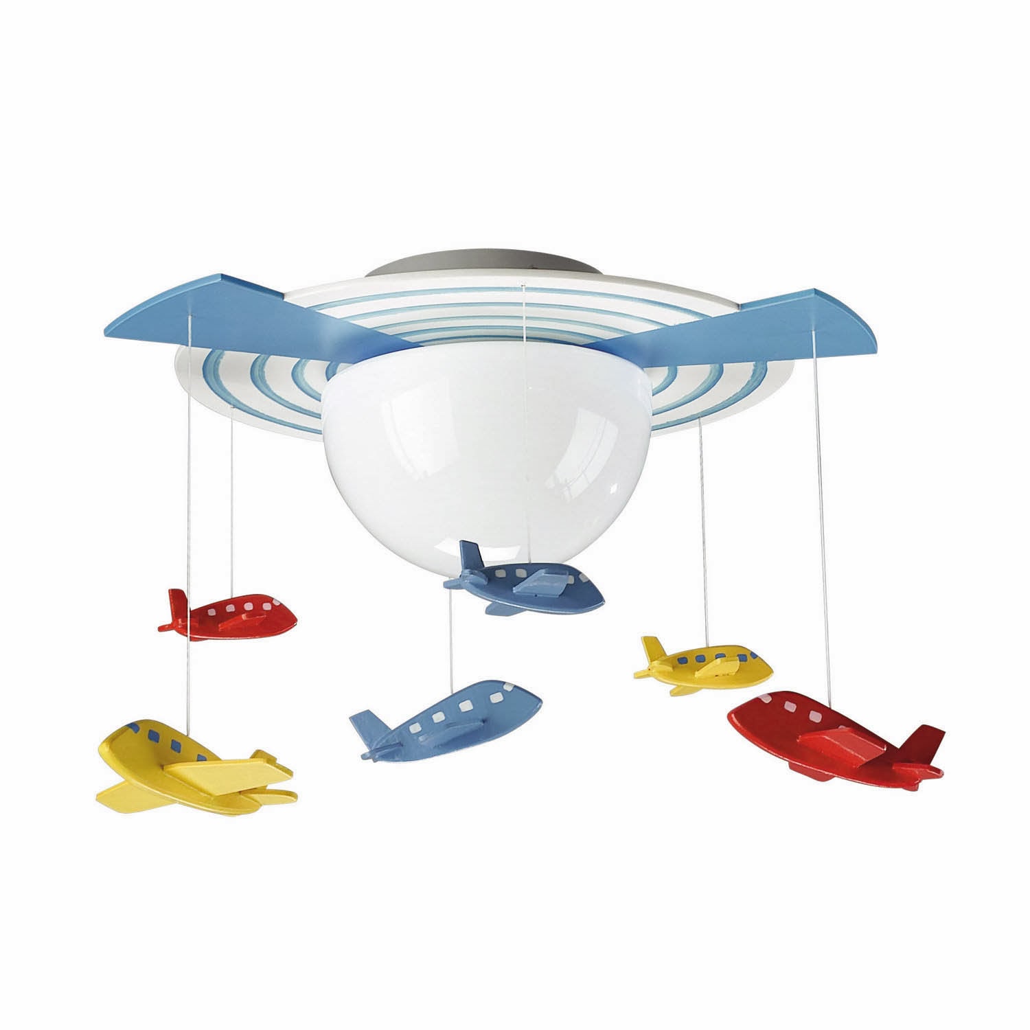 Inspirações de luminárias para meninos Baú de Menino