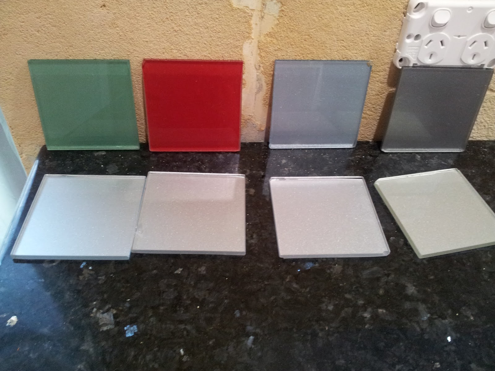 Kitchen cabinets perth Modern Glass and GlassKote colours narrowed down to the favourites