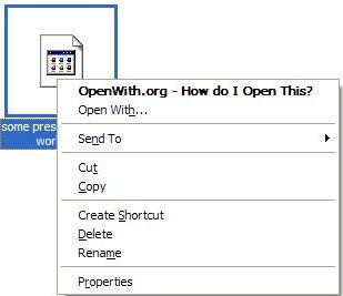 Open Unknown Extension Files Open Unknown Extension Files