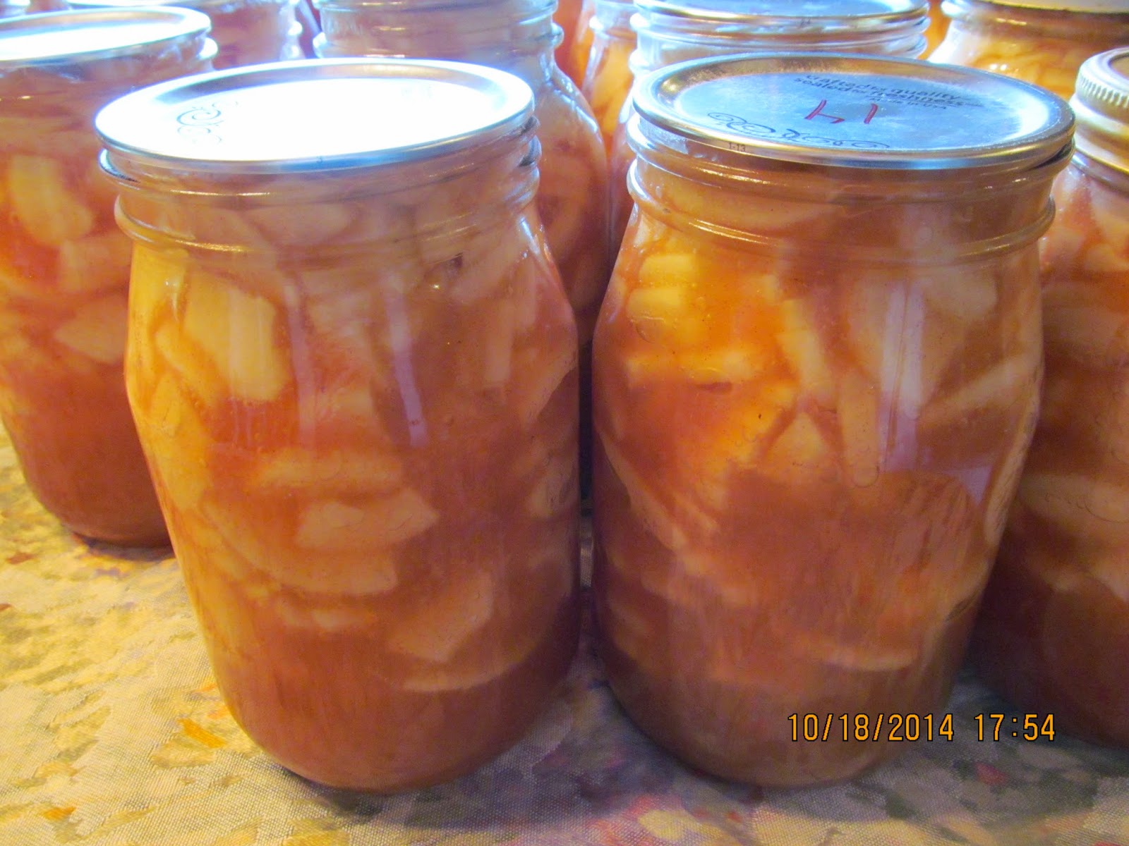 Savings for Sisters Recipes Canned Apple Pie Filling and Grandma's Apple Cobbler