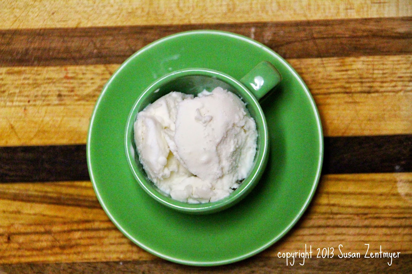 Love from the Kitchen Vanilla Ice Cream. 5 Ingredients. Simplicity Itself.