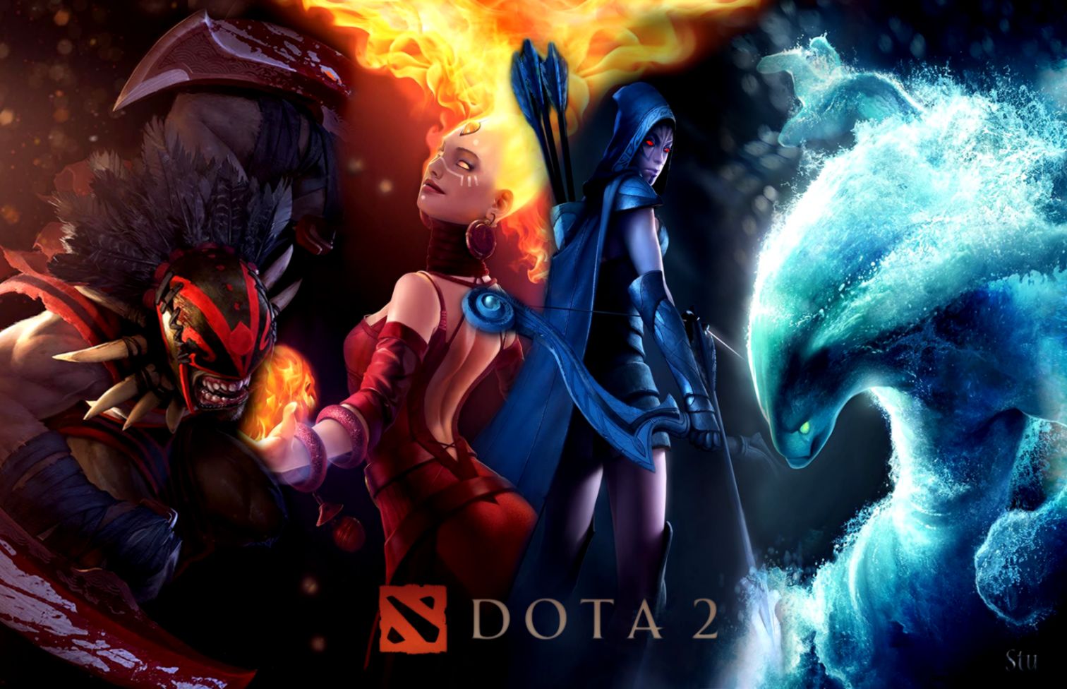 Canadian New Flag Dota 2 Game Wallpaper Wallpapers