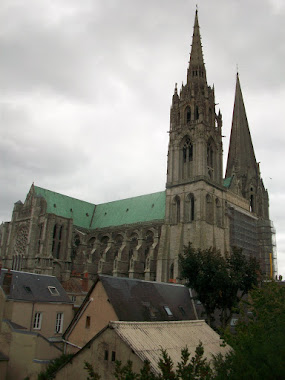 Notre-Dame de Chartres vue de notre classe !