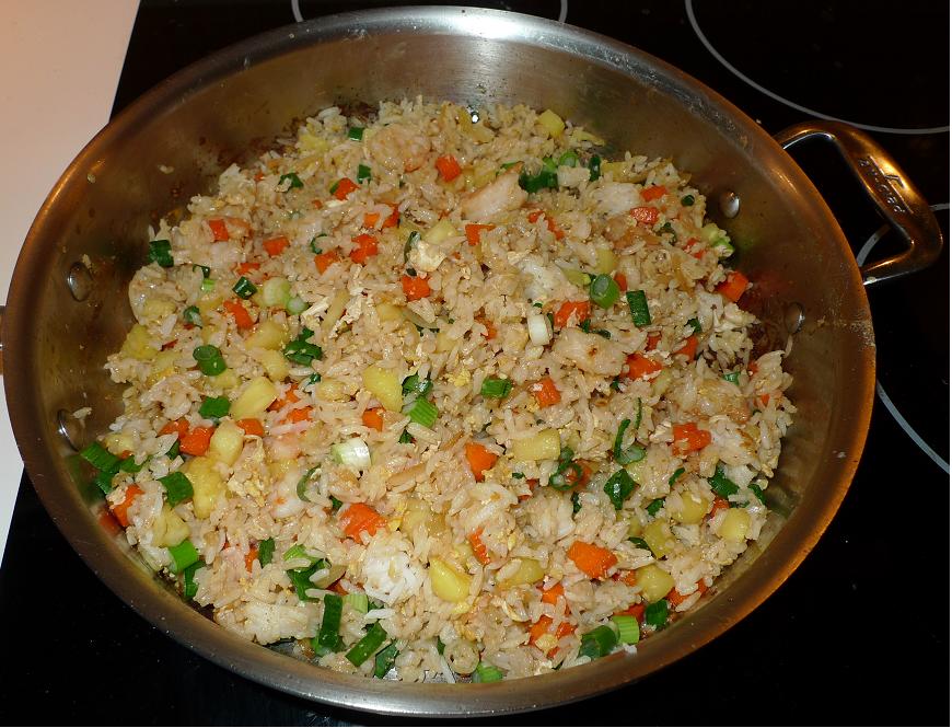 Amporn's Thai Kitchen Pineapple Fried Rice with Shrimp