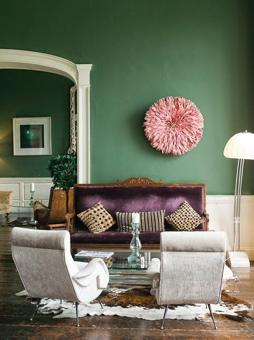 7 ideas de decoración de salas en verde Juegos de sala verde