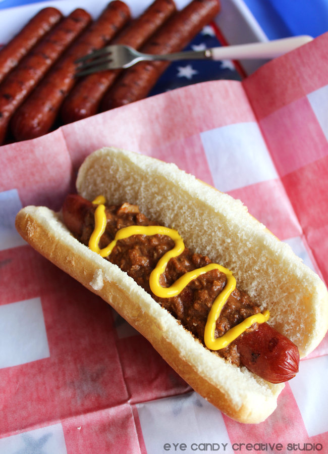 Eye Candy Creative Studio RECIPE Cincinnati Chili Dog + 5 BBQ