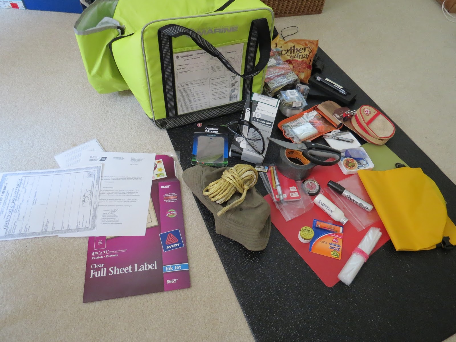 Onapua........the sailing vessel Ditch Bag