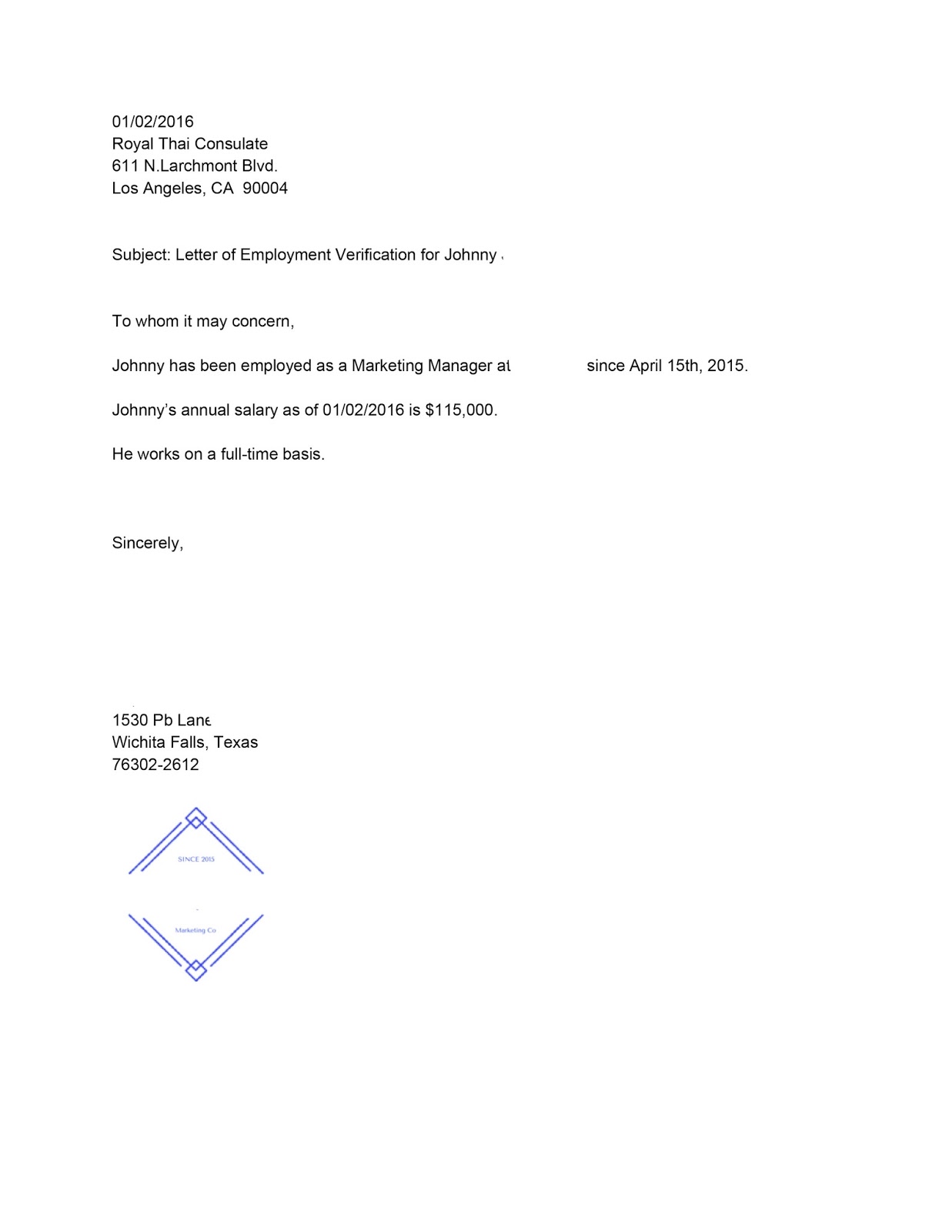 Proof Of Residency Letter Template South Africa