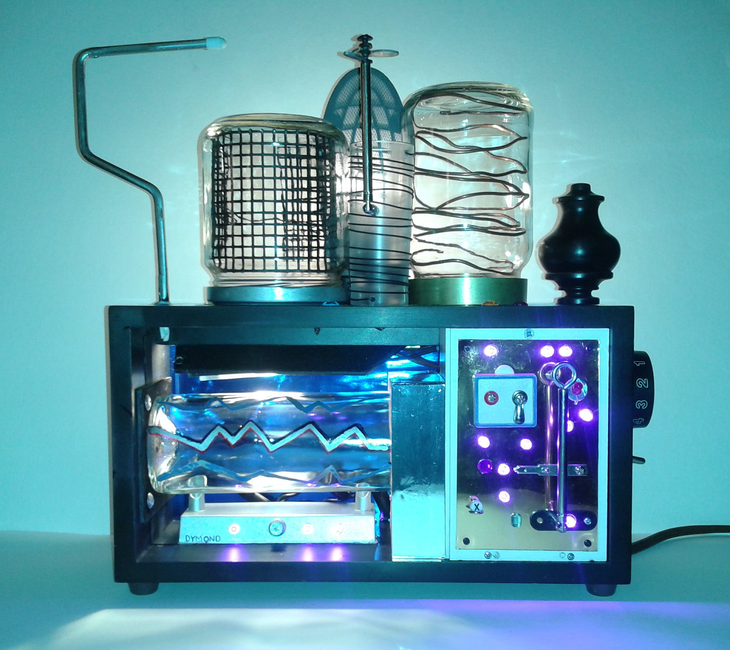 Patrick J. Baglino, Jr. Interior Design "Steampunk" Sculptural Art Lamps.