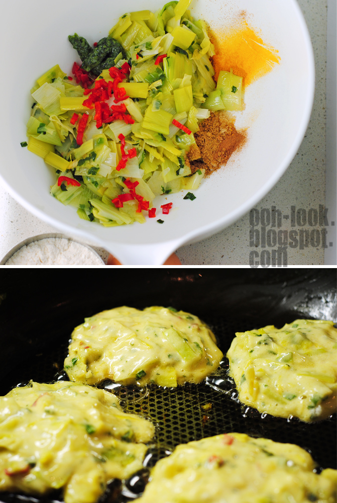 Leek Fritters
