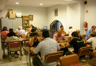 Club Ajedrez Vic, Torneo Abierto de Ajedrez – Vic 2006, sala de juego