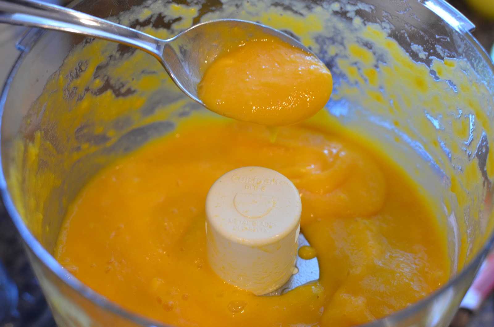 Playing with Flour Mango pudding