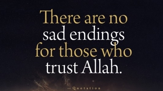 trust Allah