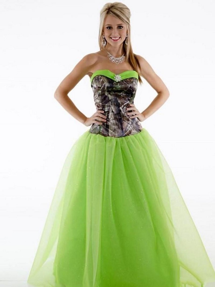 Camo Prom Dresses Cheap