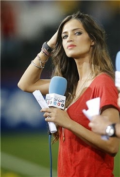 WM Brasilien 2014: sexy heissen Mädchen-Fußball-Fan, schöne Frau Unterstützer der Welt. Ziemlich Amateur girls, Bilder und Fotos  España española