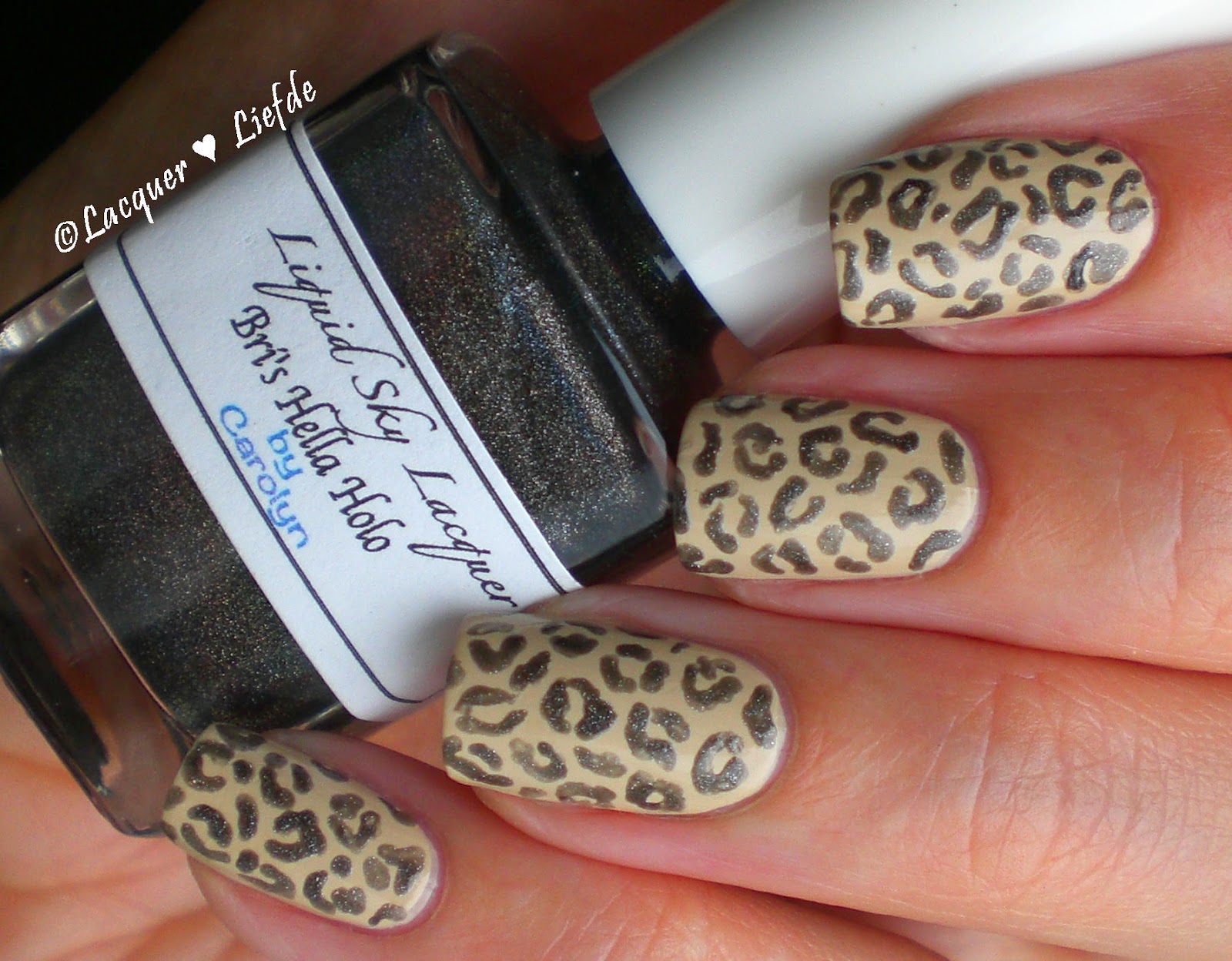 Lacquer Liefde LeoPrint Naildesign