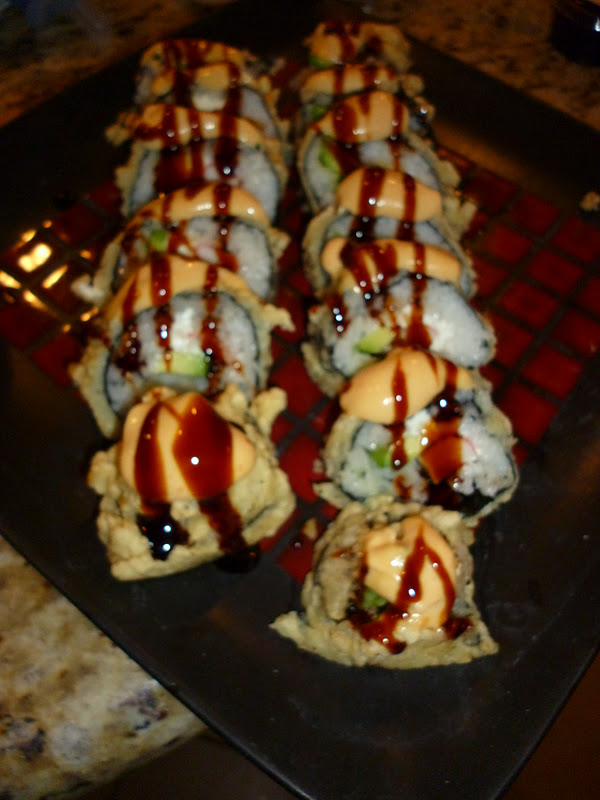 Tada's Kooky Kitchen: Las Vegas Roll Sushi