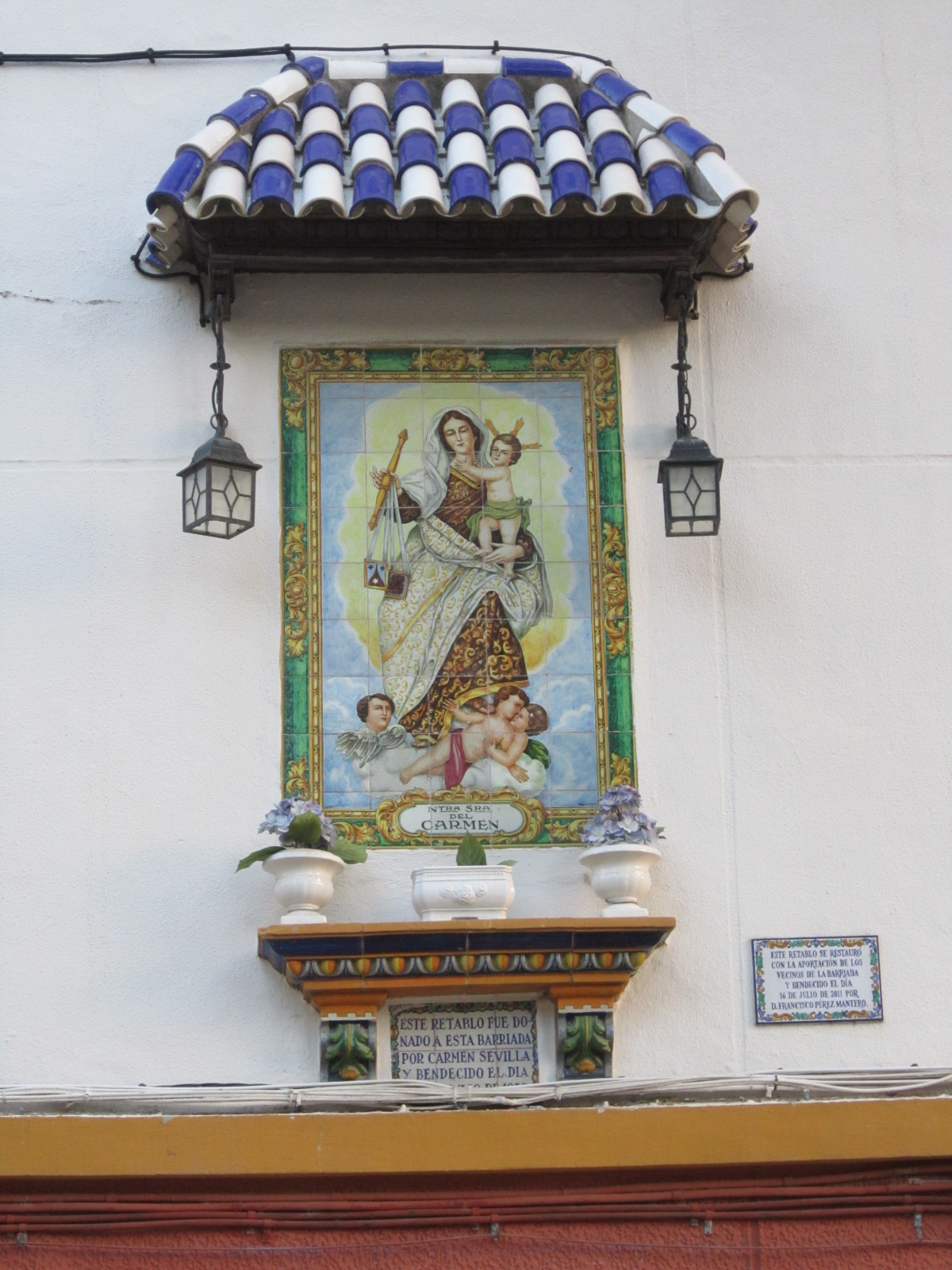 SEVILLA, VIDA Y LEYENDA RETABLOS CERAMICOS