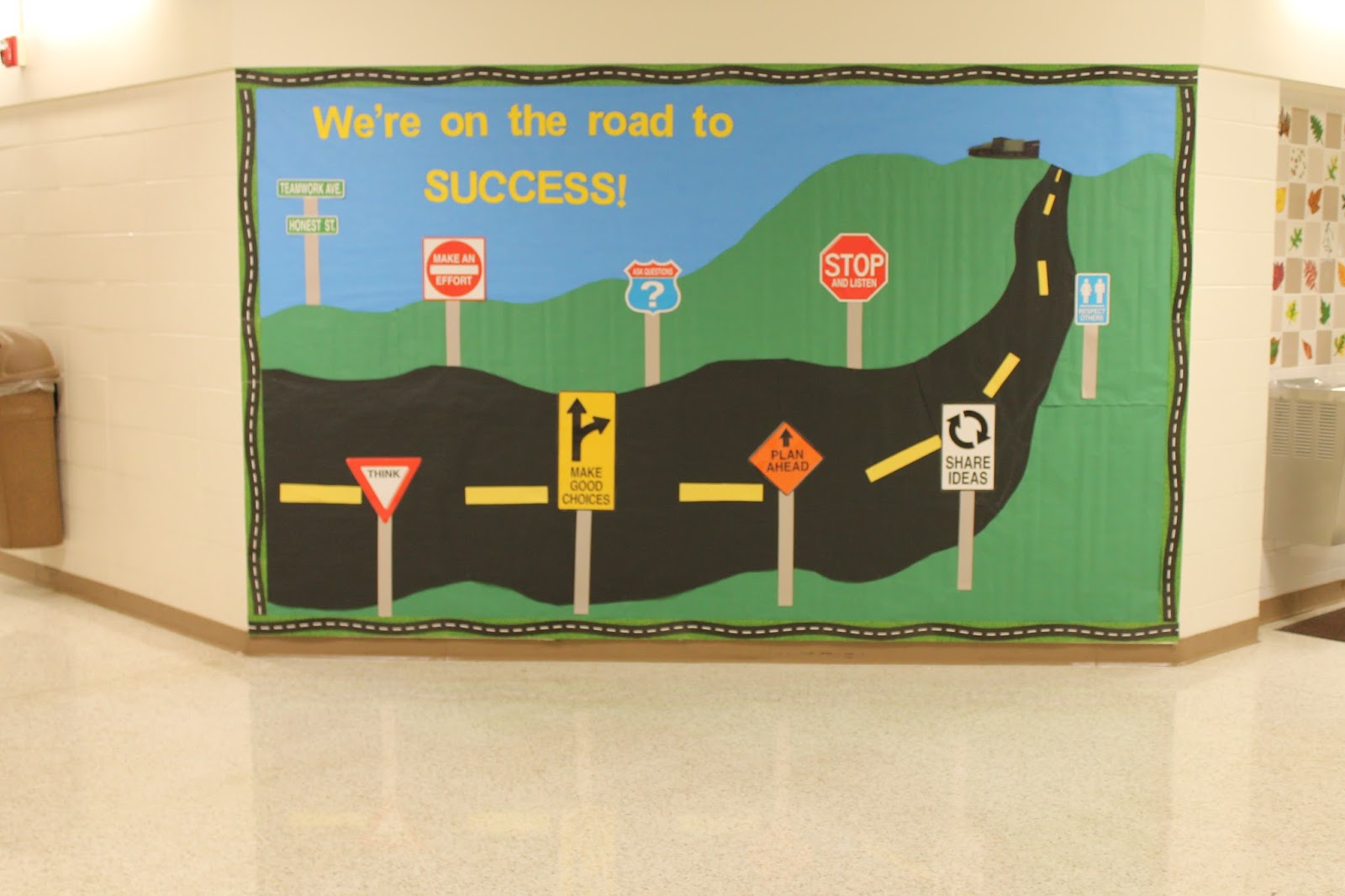 Road To Success Bulletin Board