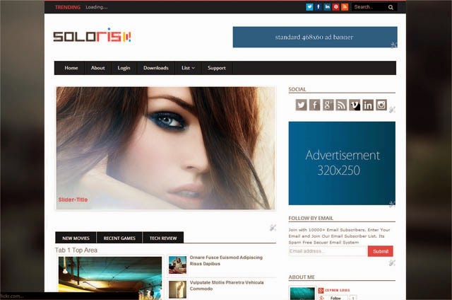 Chia sẻ Soloris Responsive Blogger Template Chia sẻ Soloris Responsive Blogger Template