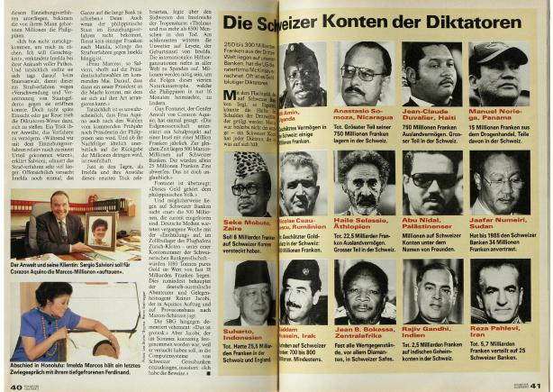 Swiss Magazine Swiss Illustrie exposes Rajiv Gandhi